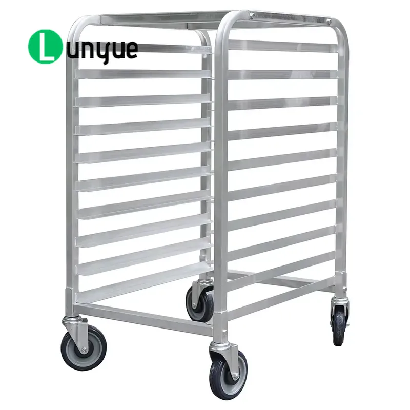 รถเข็นชั้นวางอบอะลูมิเนียม 10  - Kitchen Baking Cart บทวิจารณ์และราคา
