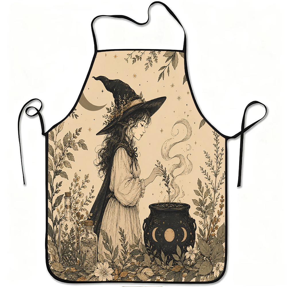 ผ้ากันเปื้อนสำหรับใช้ในครัว ผ้ - Kitchen Witch Baking บทวิจารณ์และราคา