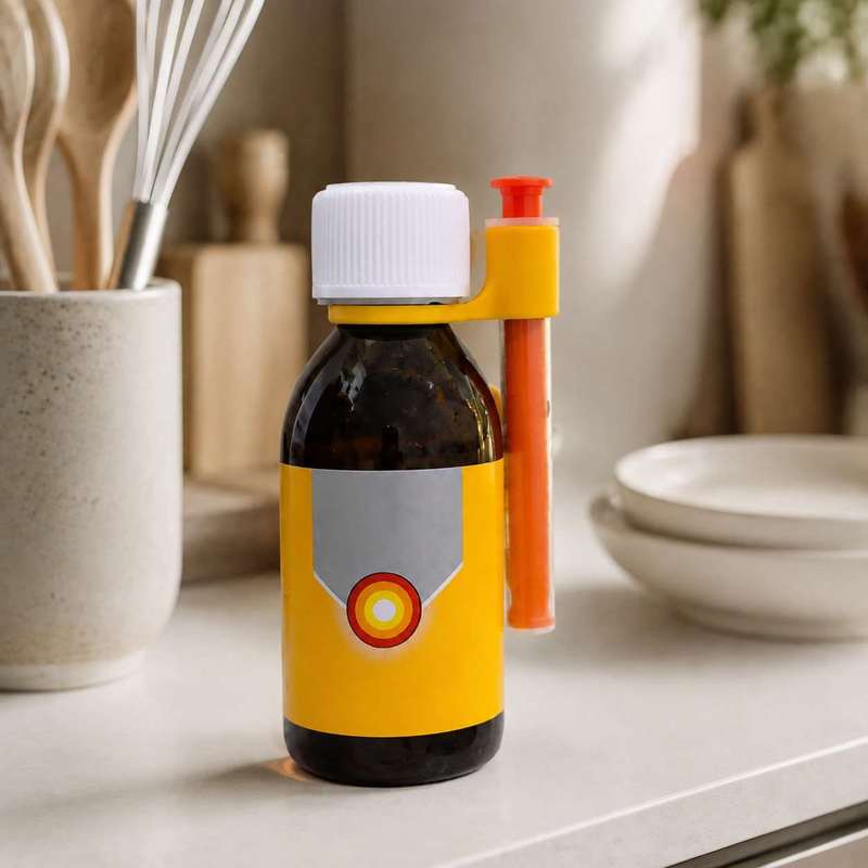 ที่ยึดขวดไซรัปแบบคลิปสำหรับใส่ - Kitchen Uncle บทวิจารณ์และราคา