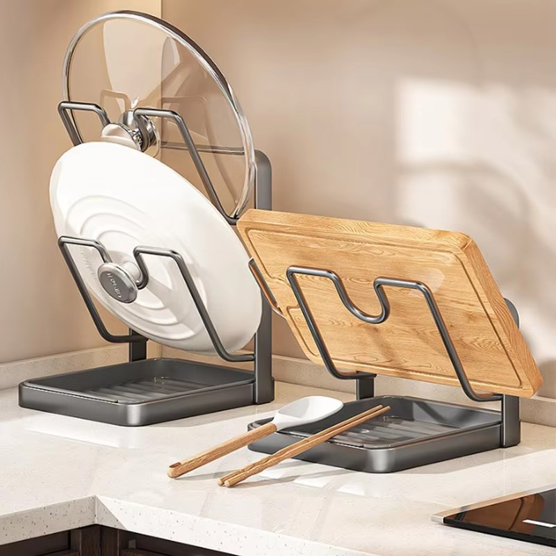 ที่วางฝาหม้อแบบสองชั้นสำหรับวา - Kitchen Uncle บทวิจารณ์และราคา
