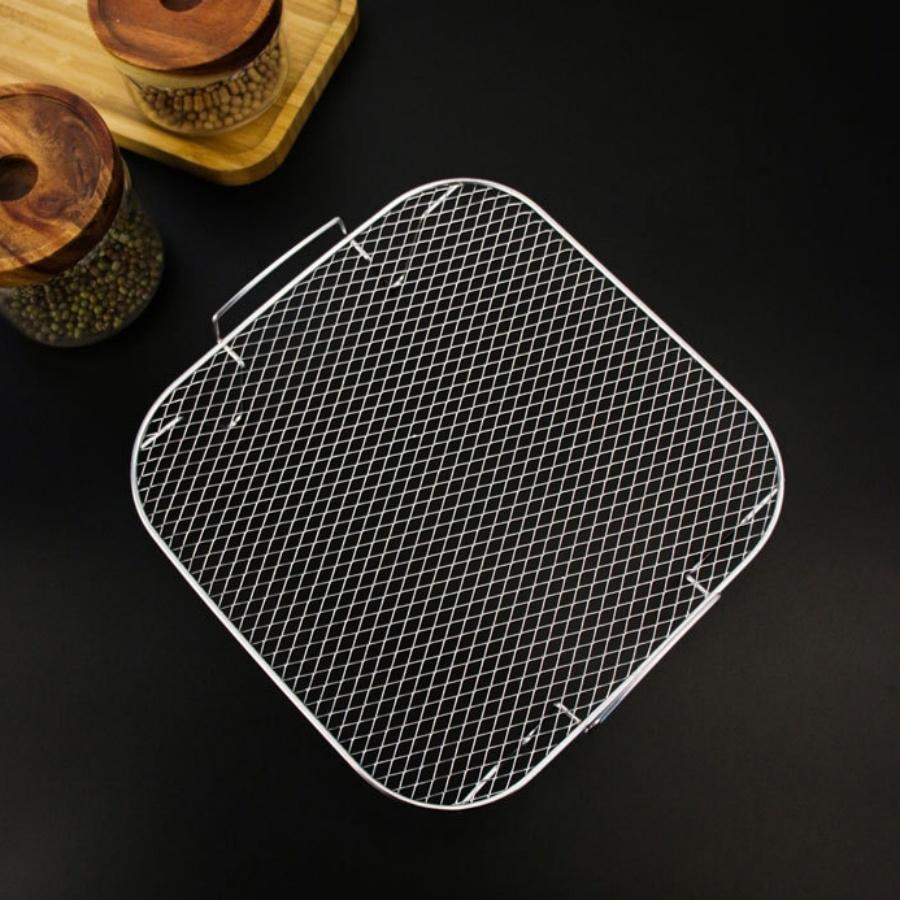 ตะแกรงทอดอาหารแบบไร้น้ำมันสแตน - Kitchen Baking Rack บทวิจารณ์และราคา