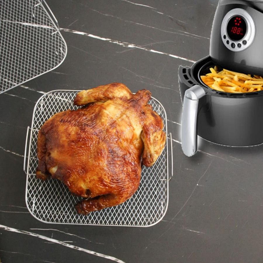 ตะแกรงทอดอาหารแบบไร้น้ำมันสแตน - Kitchen Baking Rack บทวิจารณ์และราคา