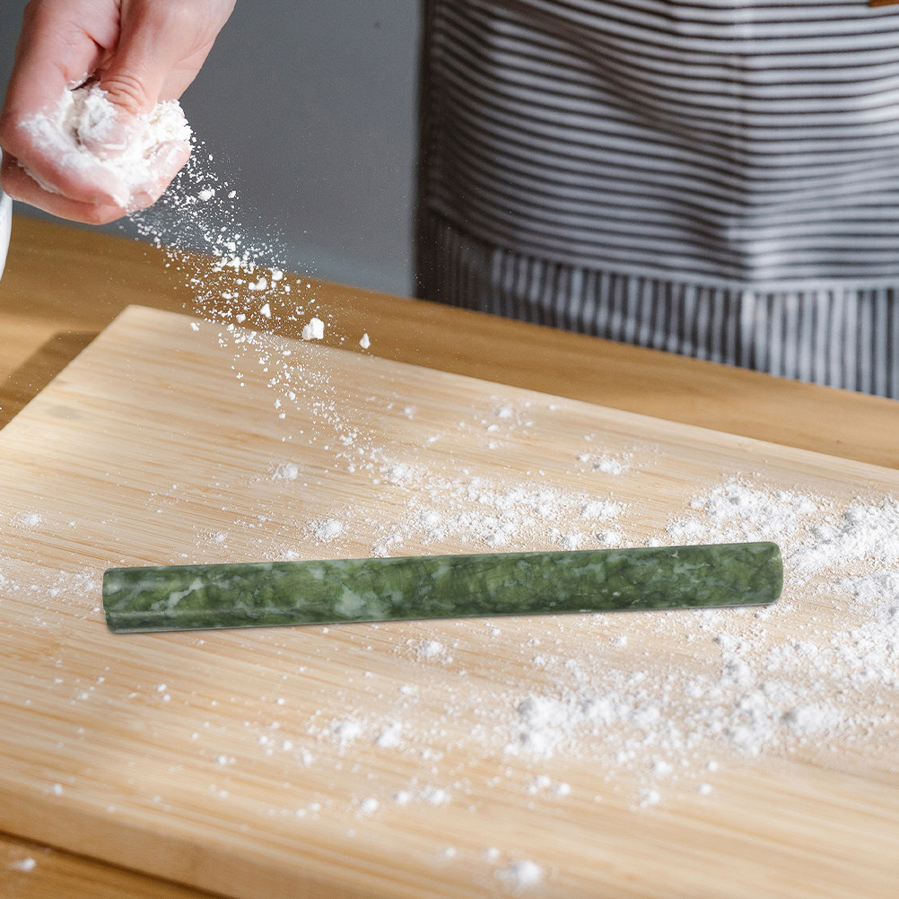 2 ชิ้น ไม้นวดแป้งหินอ่อนธรรมชา - Kitchen Roller Baking บทวิจารณ์และราคา